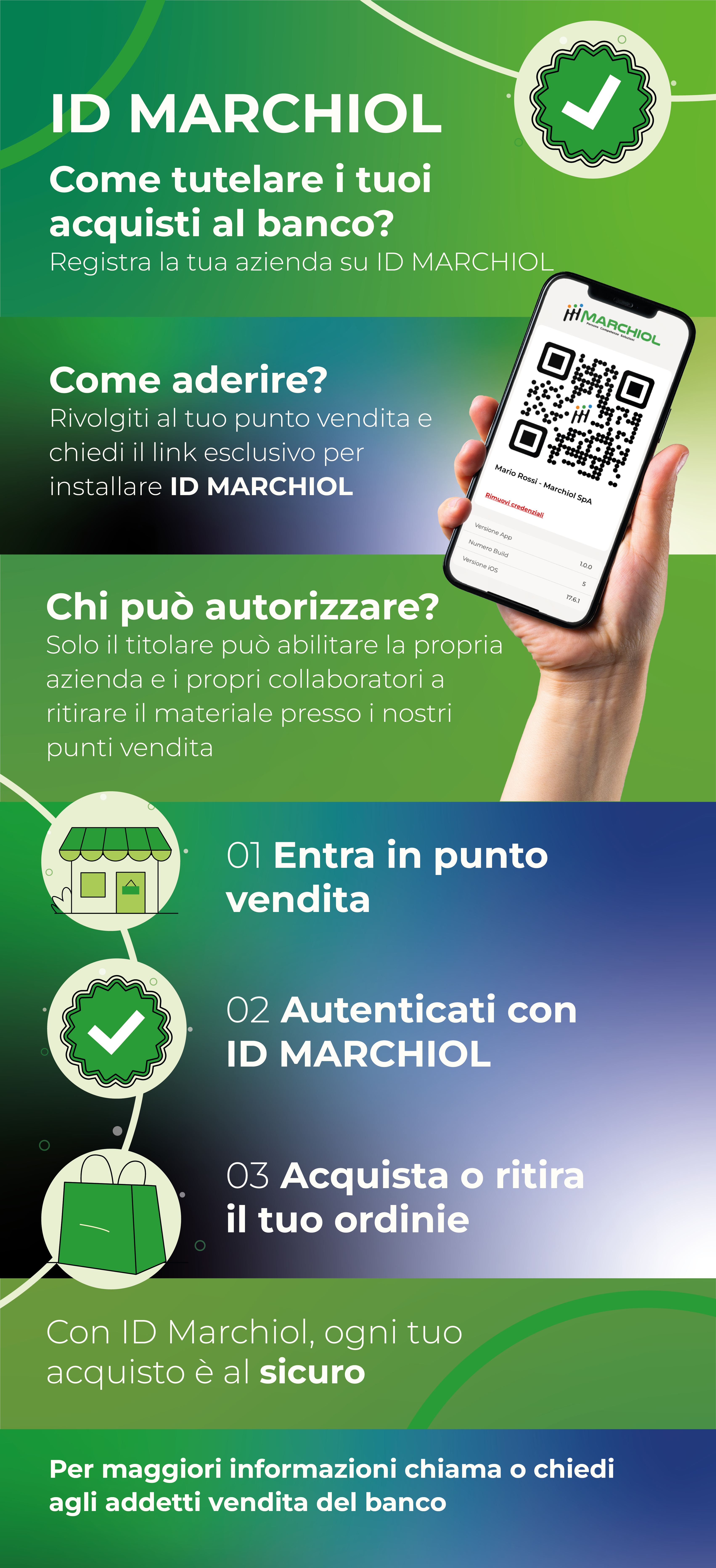 Marchiol Tutela i tuoi acquisti con APP ID Marchiol